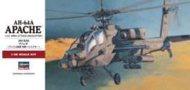 Planes  - AH-64A Apache  - 1:48 - Hasegawa - 07224 - has07224 | Toms Modelautos