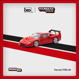 Ferrari  - F40 LM red - 1:64 - Tarmac - T64R-075-RE - TC-T64R-075-RE | Toms Modelautos