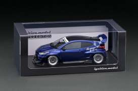Toyota  - Yaris blue - 1:18 - Ignition - IG2903 - IG2903 | Toms Modelautos