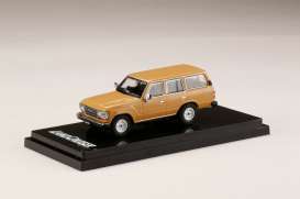 Toyota  - LandCruiser  1988 beige - 1:64 - Hobby Japan - HJ641039BBG - HJ641039BBG | Toms Modelautos