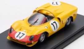 Ferrari  - 365 P2 1966 yellow/red - 1:43 - Look Smart - LSLM135 - LSLM135 | Toms Modelautos