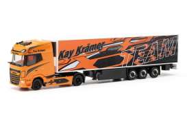 Daf  - XG orange/black - 1:87 - Herpa Trucks - H317634 - herpa317634 | Toms Modelautos