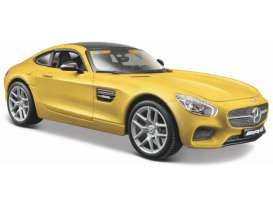 Mercedes Benz AMG - GT yellow - 1:24 - Maisto - 31134y - mai31134y | Toms Modelautos