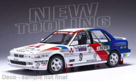 Mitsubishi  - Galant VR-4 1990 white/blue/red - 1:18 - IXO Models - RMC192A - ixRMC192A | Toms Modelautos