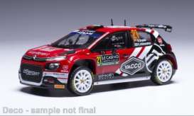 Citroen  - C3 2024 black/white/red - 1:43 - IXO Models - ram917 - ixram917 | Toms Modelautos