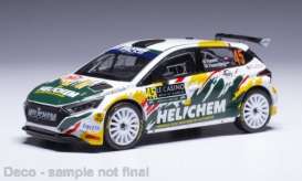 Hyundai  - i20 2024 white/yellow/green - 1:43 - IXO Models - ram920 - ixram920 | Toms Modelautos