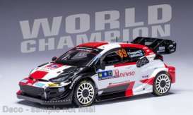 Toyota  - GR Yaris 2023 black/white/red - 1:43 - IXO Models - ram908 - ixram908 | Toms Modelautos