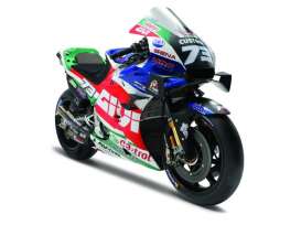 Honda  - RC213V 2021 blue/red/green - 1:18 - Maisto - 36377 - mai36377 | Toms Modelautos