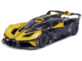 Bugatti  - Bolide yellow - 1:24 - Maisto - 32911Y - mai32911Y | Toms Modelautos