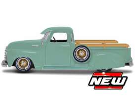 Chevrolet  - 3100 P/U 1950 green - 1:24 - Maisto - 32545 - mai32545 | Toms Modelautos