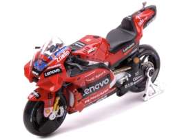 Ducati  - 2022 red/black - 1:18 - Maisto - 36391M - mai36391M | Toms Modelautos