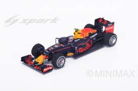Red Bull Racing   - 2016 blue - 1:43 - Spark - s5019 - spas5019 | Toms Modelautos