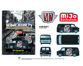 Chevrolet  - Van 1971 black - 1:64 - M2 Machines - 31500-MJS74 - M2-31500MJS74 | Toms Modelautos