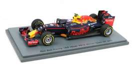 Red Bull Racing   - 2017 blue/red/yellow - 1:43 - Spark - s5037 - spas5037 | Toms Modelautos