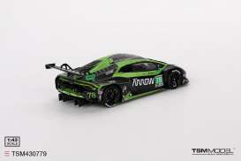 Lamborghini  - Huracan GT3 Evo2 2023 black/green - 1:43 - TrueScale - TSM430779 - TSM430779 | Toms Modelautos