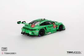 Porsche  - 911 (992) 2024 green/red - 1:43 - TrueScale - TSM430801 - TSM430801 | Toms Modelautos