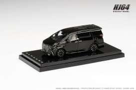 Toyota  - Alphard black - 1:64 - Hobby Japan - HJ641078ABK - HJ641078ABK | Toms Modelautos