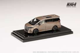 Toyota  - Alphard bronze - 1:64 - Hobby Japan - HJ641078AG - HJ641078AG | Toms Modelautos