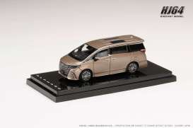 Toyota  - Alphard Z bronze - 1:64 - Hobby Japan - HJ641078BG - HJ641078BG | Toms Modelautos