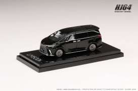 Lexus  - LM500h black - 1:64 - Hobby Japan - HJ641076BBK - HJ641076BBK | Toms Modelautos