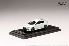Mitsubishi  - Lancer Evolution X white - 1:64 - Hobby Japan - HJ642053AWP - HJ642053AWP | Toms Modelautos