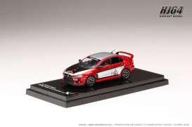 Mitsubishi  - Lancer Evolution X red - 1:64 - Hobby Japan - HJ644053RB - HJ644053RB | Toms Modelautos