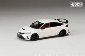 Honda  - Civic white - 1:43 - Hobby Japan - HJD431001W - HJD431001W | Toms Modelautos