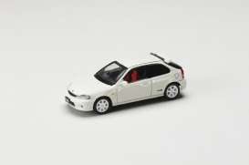 Honda  - Civic white - 1:64 - Hobby Japan - HJDM001-1 - HJDM001-1 | Toms Modelautos