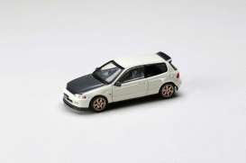 Honda  - Civic white - 1:64 - Hobby Japan - HJDM002-7 - HJDM002-7 | Toms Modelautos