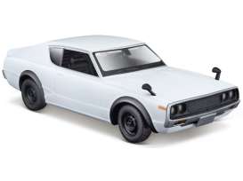 Nissan  - Skyline 2000GT-R 1973 white - 1:24 - Maisto - 31528Z - mai31528Z | Toms Modelautos