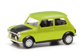 Mini Cooper - Mayfair green - 1:87 - Herpa - H421140 - herpa421140 | Toms Modelautos
