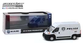 Ram  - Promaster 2500 Cargo 2018 white - 1:43 - GreenLight - 86168 - gl86168 | Toms Modelautos