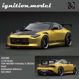 Nissan  - Fairlady 240 Z gold - 1:18 - Ignition - IG3380 - IG3380 | Toms Modelautos
