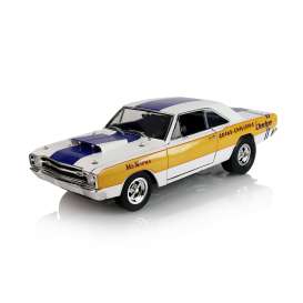 Dodge  - Super Stock 1968 white/blue/orange - 1:18 - Highway 61 - HWY-18049 - hwy18049 | Toms Modelautos