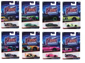 Assortment/ Mix  - Neon Speeders various - 1:64 - Hotwheels - HLH72 - hwmvHLH72-979C | Toms Modelautos