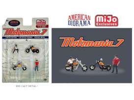 Accessoires diorama - Motormania #7 2023 various - 1:64 - American Diorama - 76520 - AD76520 | Toms Modelautos
