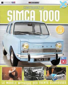 Simca  - Simca 1000  - 1:8 - Magazine Models - 8Simca - mag8Simca-64 | Toms Modelautos