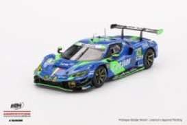 Ferrari  - 296 2023 blue/green - 1:43 - BBR - CS008 - BBRCS008 | Toms Modelautos