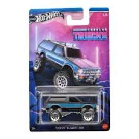 Chevrolet  - Blazer 4x4 blue/black - 1:64 - Hotwheels - HRR96 - hwmvHRR96 | Tom's Modelauto's