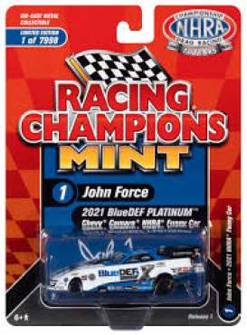 Chevrolet  - Camaro 2021 blue/white - 1:64 - Racing Champions - RC014-1 - RC014-1 | Toms Modelautos