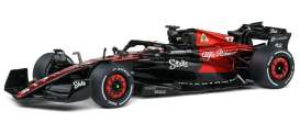 Alfa Romeo  - C43 2023 black/red - 1:43 - Solido - 4317901 - soli4317901 | Toms Modelautos
