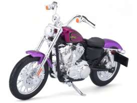 Harley Davidson  - XL 1200V 2013 purple - 1:18 - Maisto - 18864 - mai18864 | Toms Modelautos