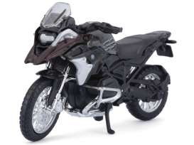 BMW  - R 1200 GS 2017 darkred/black - 1:18 - Maisto - 17060R - mai17060R | Toms Modelautos