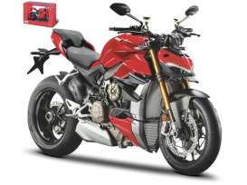 Ducati  - Super Naked V4S 2020 red - 1:18 - Maisto - 20075 - mai20075 | Toms Modelautos