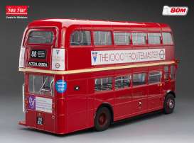 Routemaster  - 1986 red - 1:24 - SunStar - 2943 - sun2943 | Toms Modelautos