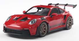 Porsche  - 911 GT3 2024 red - 1:18 - Solido - 1812101 - soli1812101 | Toms Modelautos