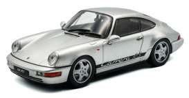 Porsche  - 911 1994 silver - 1:43 - Solido - 4312904 - soli4312904 | Toms Modelautos