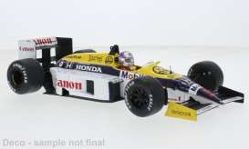 Williams  - FW11 1986 white/blue/yellow - 1:18 - MCG - 18627 - MCG18627 | Toms Modelautos