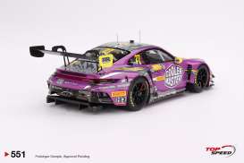 Porsche  - 911 GT3 2023 purple - 1:18 - Top Speed - TS0551 - TS0551 | Toms Modelautos