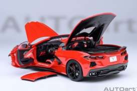 Chevrolet  - Corvette red - 1:18 - AutoArt - 71282 - autoart71282 | Toms Modelautos